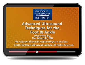 Advanced Ultrasound Techniques for the Foot and Ankle - Online Video