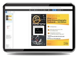 ULTRA P.A.S.S. Adult Echocardiography Registry Review Flashcards (Digital Version)