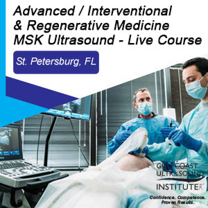 Advanced/Interventional & Regenerative Medicine Musculoskeletal Ultrasound