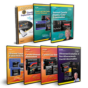Introduction to Carotid Ultrasound DVD Course Pack