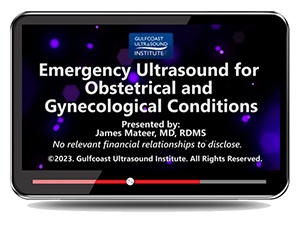 Emergency Ultrasound for Obstetrical & Gynecological Conditions
