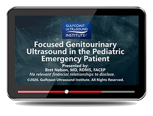 Focused Genitourinary Ultrasound in the Pediatric Emergency Patient - Training Video