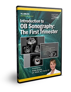 Introduction to OB Sonography: The First Trimester - DVD