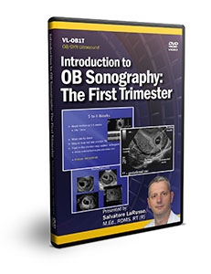 Introduction to OB Sonography: The First Trimester - DVD