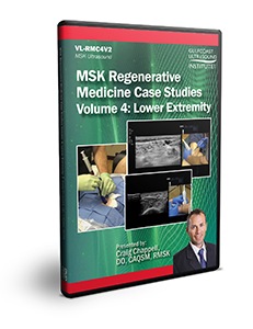MSK Regenerative Medicine Case Studies Volume 4: Lower Extremity - DVD