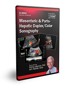 Mesenteric and Porto-Hepatic Duplex/Color Sonography - DVD