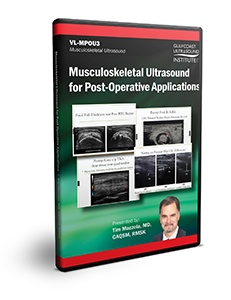 Musculoskeletal Ultrasound for Post-Operative Applications - DVD