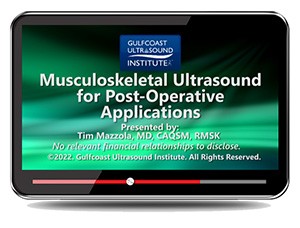 Musculoskeletal Ultrasound for Post-Operative Applications