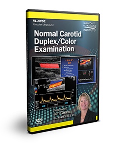 Normal Carotid Duplex/Color Examination - DVD