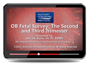 OB Fetal Survey: The Second and Third Trimester