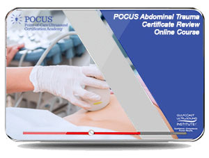POCUS Abdominal Trauma Certificate Review 