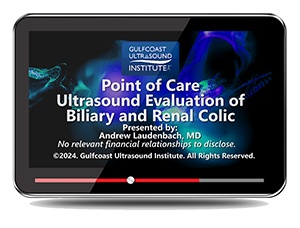 Point of Care Ultrasound Evaluation of Biliary and Renal Colic