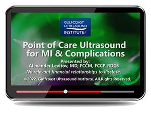 Point of Care Ultrasound for MI & Complications