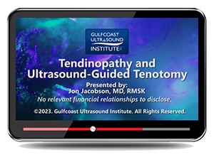 Tendinopathy and Ultrasound-Guided Tenotomy