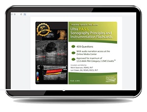 ULTRA P.A.S.S. Sonography Physics and Instrumentation Flashcards (Digital Version)
