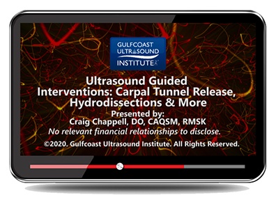 Ultrasound Guided Interventions: Carpal Tunnel Release, Hydrodissections and More
