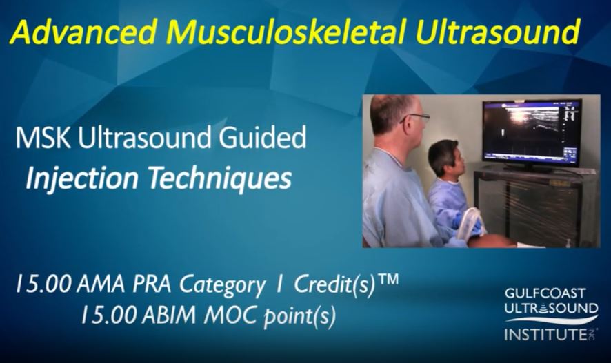 Don't miss out. The MSK Ultrasound Courses ALWAYS SELL OUT.