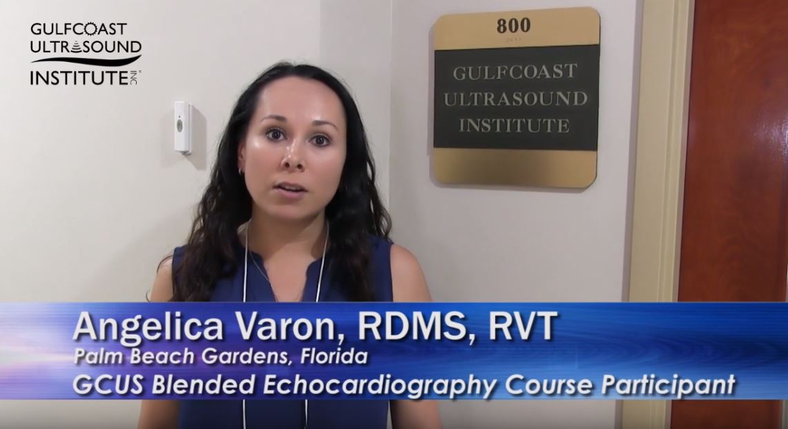 Testimonial: Echocardiography blended course