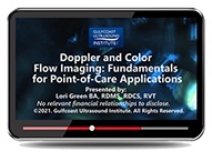 CME - Doppler and Color Flow Imaging: Fundamentals for Point-of-Care Applications