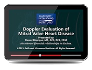 CME - Doppler Evaluation of Mitral Valve Heart Disease