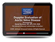 CME - Doppler Evaluation of Aortic Valve Heart Disease