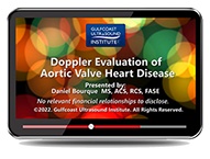 CME - Doppler Evaluation of Aortic Valve Heart Disease