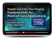 CME - Doppler and Color Flow Imaging: Fundamentals for Point-of-Care Applications
