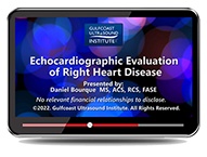 CME - Echocardiographic Evaluation of Right Heart Disease