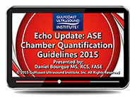 CME - Echo Update: ASE Chamber Quantification Guidelines