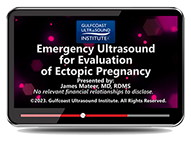 CME - Emergency Ultrasound for Evaluation of Ectopic Pregnancy