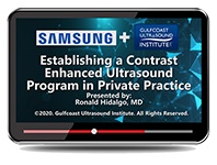CME - Establishing a Contrast Enhanced Ultrasound Program in Private Practice