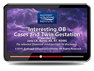 CME - Interesting OB Cases and Twin Gestation