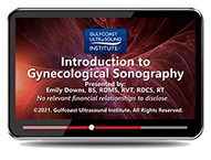 CME - Introduction to Gynecological Sonography