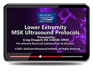 CME - Lower Extremity Musculoskeletal Ultrasound Protocols