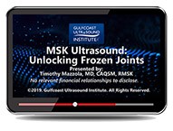 CME - MSK Ultrasound: Unlocking Frozen Joints