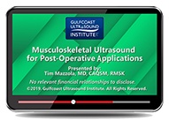 CME - Musculoskeletal Ultrasound for Postoperative Applications