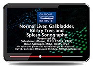 CME - Normal Liver, Gallbladder, Biliary Tree, and Spleen Sonography
