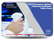 CME - POCUS Emergency Medicine Ultrasound Certification Online Course