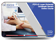 CME - POCUS Lower Extremity DVT Certificate Review Online Course