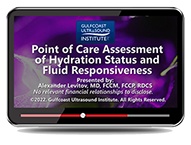 CME - Point of Care Assessment of Hydration Status & Fluid Responsiveness