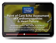 CME - Point of Care Echo Assessment of Cardiomyopathies & Heart Failure