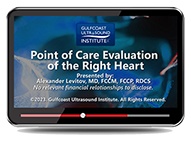 CME - Point of Care Evaluation of the Right Heart