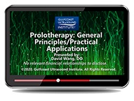 CME - Ultrasound Guided Prolotherapy: General Principles