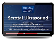 CME - Scrotal Ultrasound