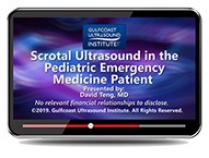 CME - Scrotal Ultrasound in the Pediatric Emergency Medicine Patient