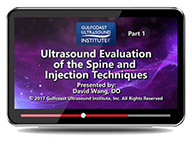 CME - Ultrasound Evaluation of the Spine and Injection Techniques