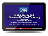CME - Tendinopathy and Ultrasound-Guided Tenotomy