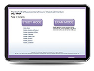 CME - ULTRA P.A.S.S. Musculoskeletal Ultrasound Sonographer Interactive Registry Review Online Mock Exam
