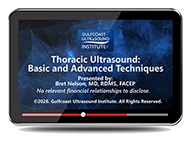 CME - Thoracic Ultrasound: Basic and Advanced Techniques