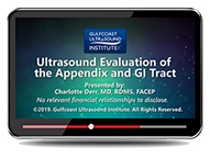 CME - Ultrasound Evaluation of the Appendix and GI Tract